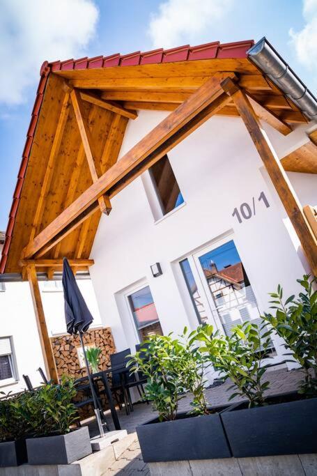 Neu Renoviertes Ferienhaus/Wohnunng Kleine Auszeit Sonnenbühl Dış mekan fotoğraf