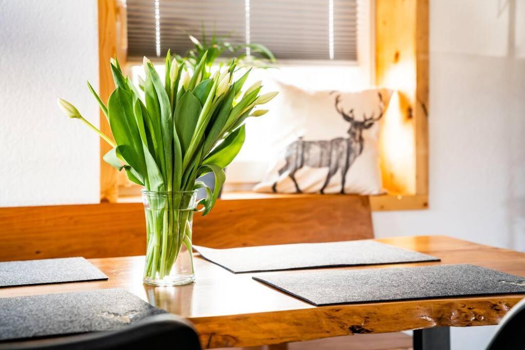 Neu Renoviertes Ferienhaus/Wohnunng Kleine Auszeit Sonnenbühl Dış mekan fotoğraf