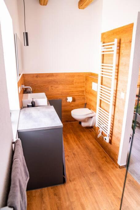 Neu Renoviertes Ferienhaus/Wohnunng Kleine Auszeit Sonnenbühl Dış mekan fotoğraf