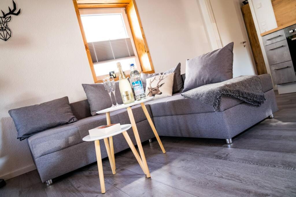 Neu Renoviertes Ferienhaus/Wohnunng Kleine Auszeit Sonnenbühl Dış mekan fotoğraf