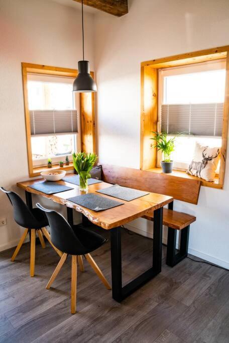 Neu Renoviertes Ferienhaus/Wohnunng Kleine Auszeit Sonnenbühl Dış mekan fotoğraf